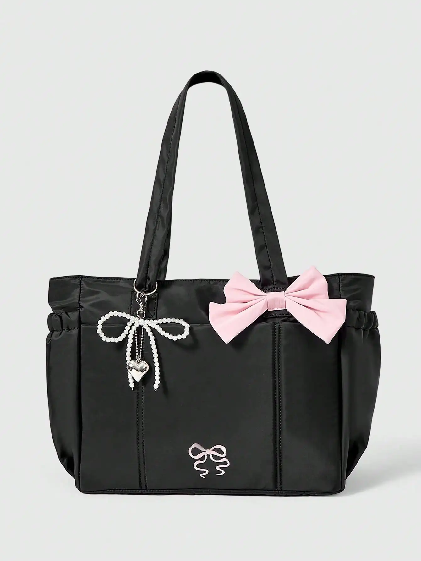 ROMWE Kawaii Women Tote Bags , Pink