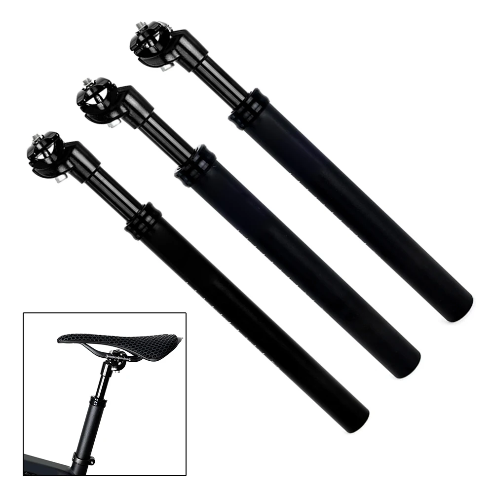 

Mountain Bike Seat Tube 27.2/30.9/31.6x350mm Aluminium Alloy Shock Absorbing Suspension Seatpost Bicycle Seat Post Accessories
