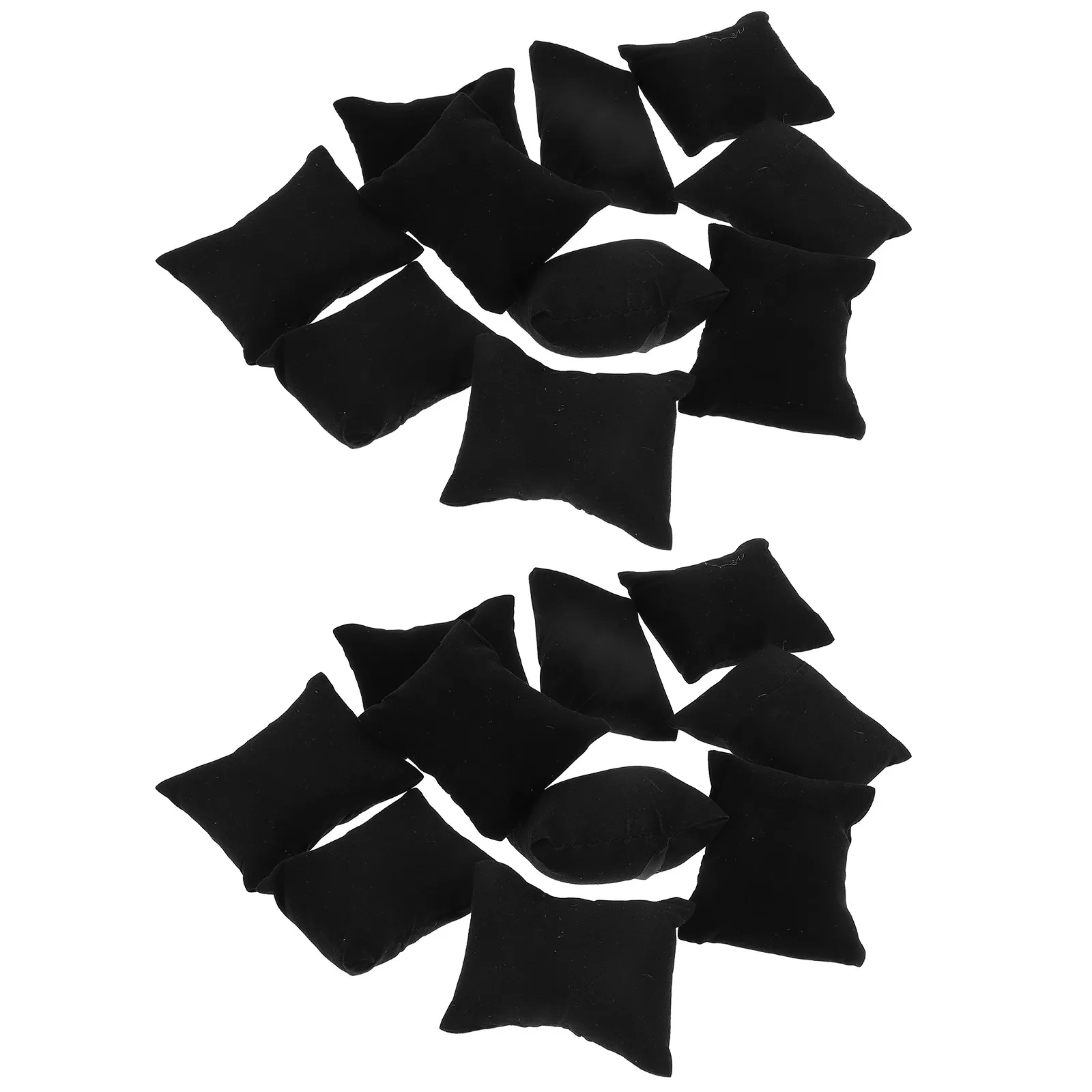 

20 шт. мягких подушечек-держателей для демонстрации браслетов, часов, украшений, для витрин магазинов и путешествий