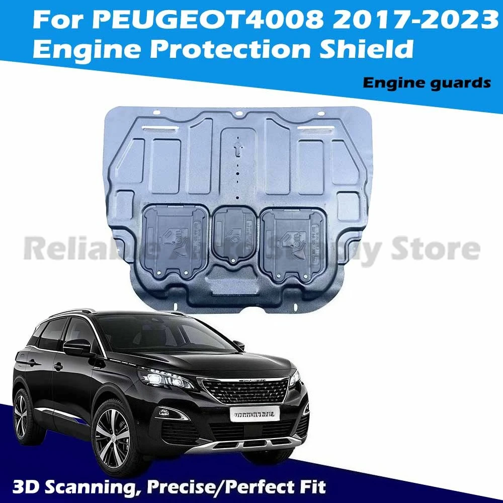 

Universal Car Engine Protection Cover Underbody Skid Plate for Safety for PEUGEOT4008 2017-2023