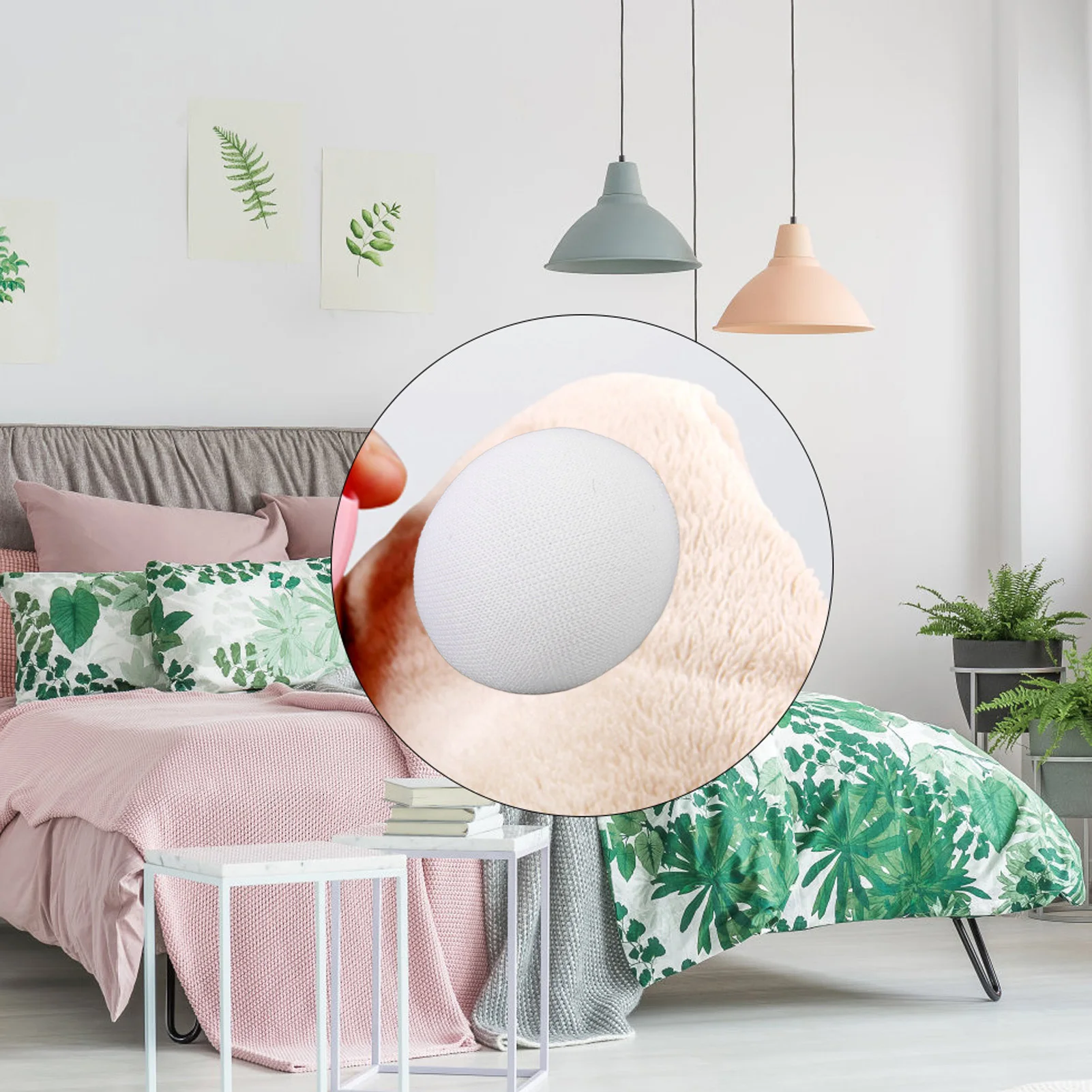 Duvet Cover Clip Mushroom Shape Compact Comfortable Touch Firm Fixing for Bed Sheet Pillow Cover Bed Sheet Clips Pin Set