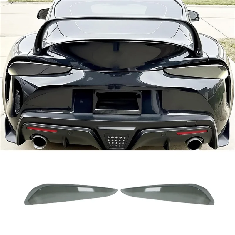 

Car Taillight Cover For Toyota Supra GR A90 A91 2019-2024 Smoked Taillight Cover