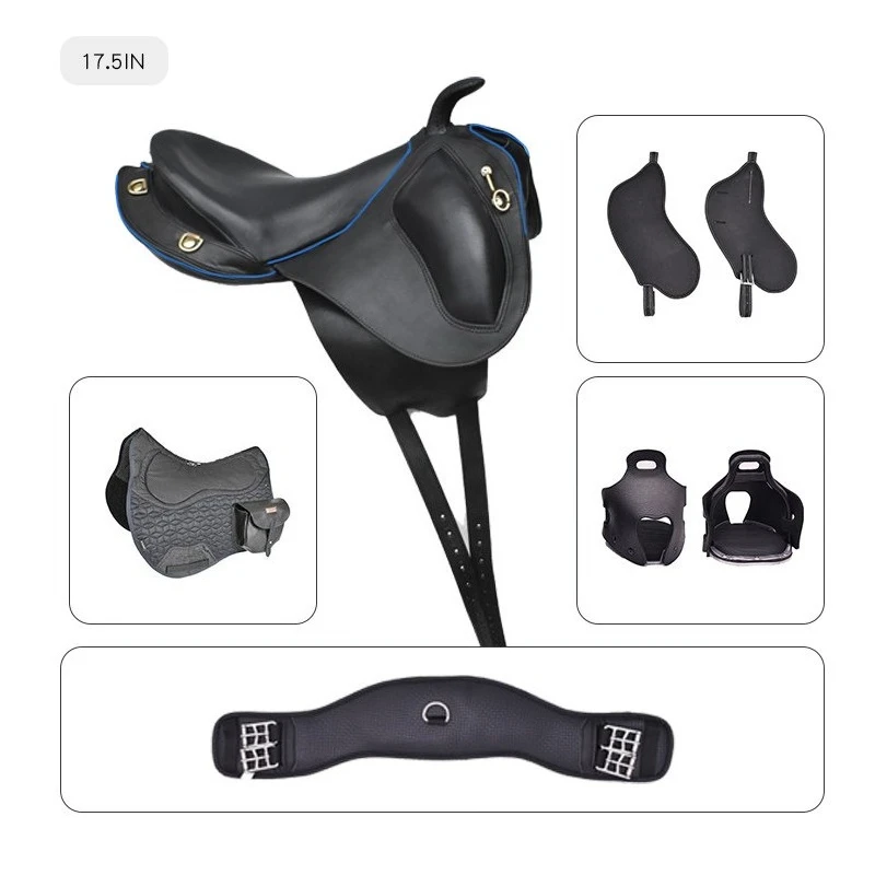 Endurance Saddle with Pile Head, Full Leather Saddle