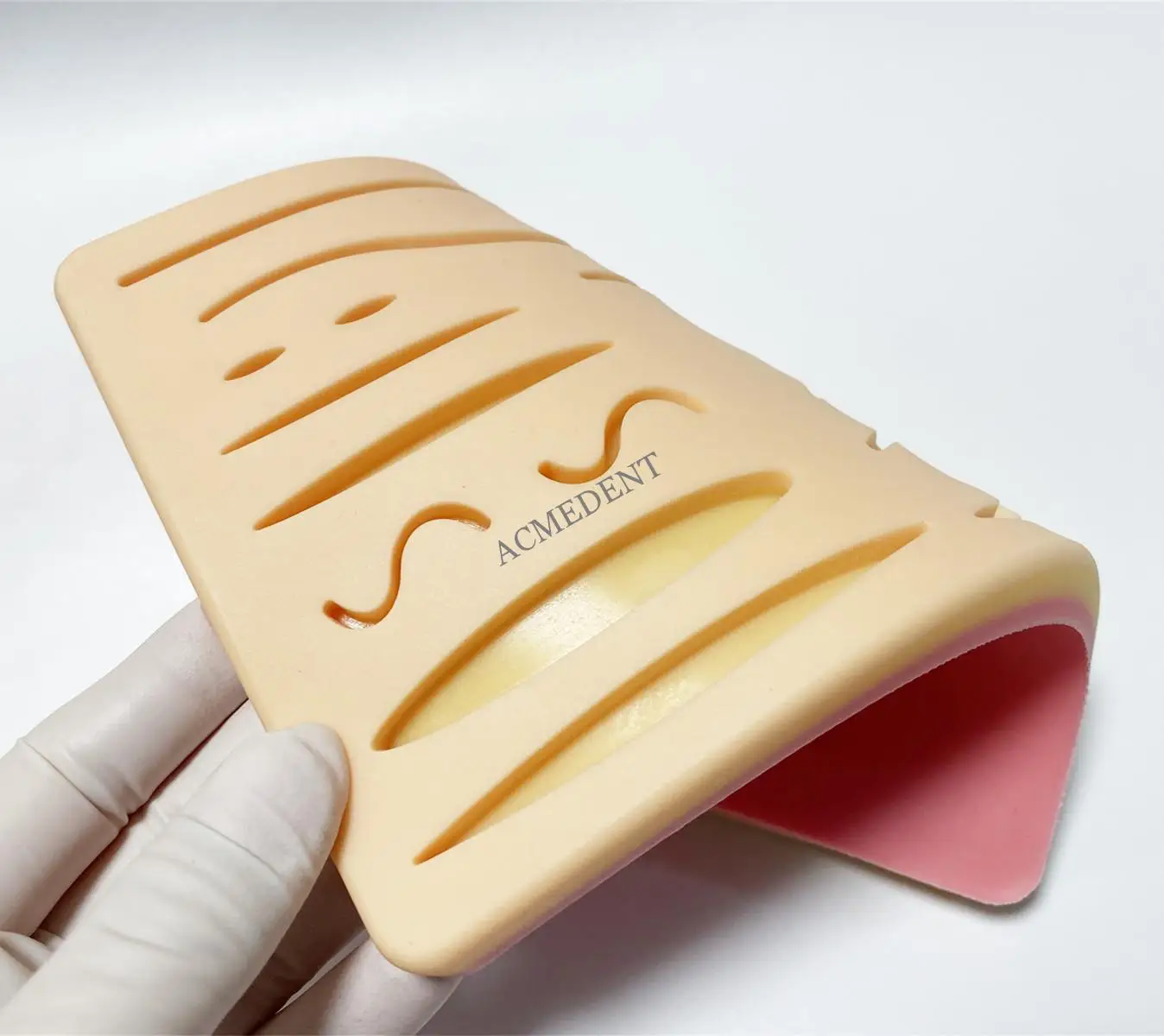 Dental Skin Suture Pad Human Traumatic Skin Model Suturing Training Pad For Doctor Nurse Student Practice Model