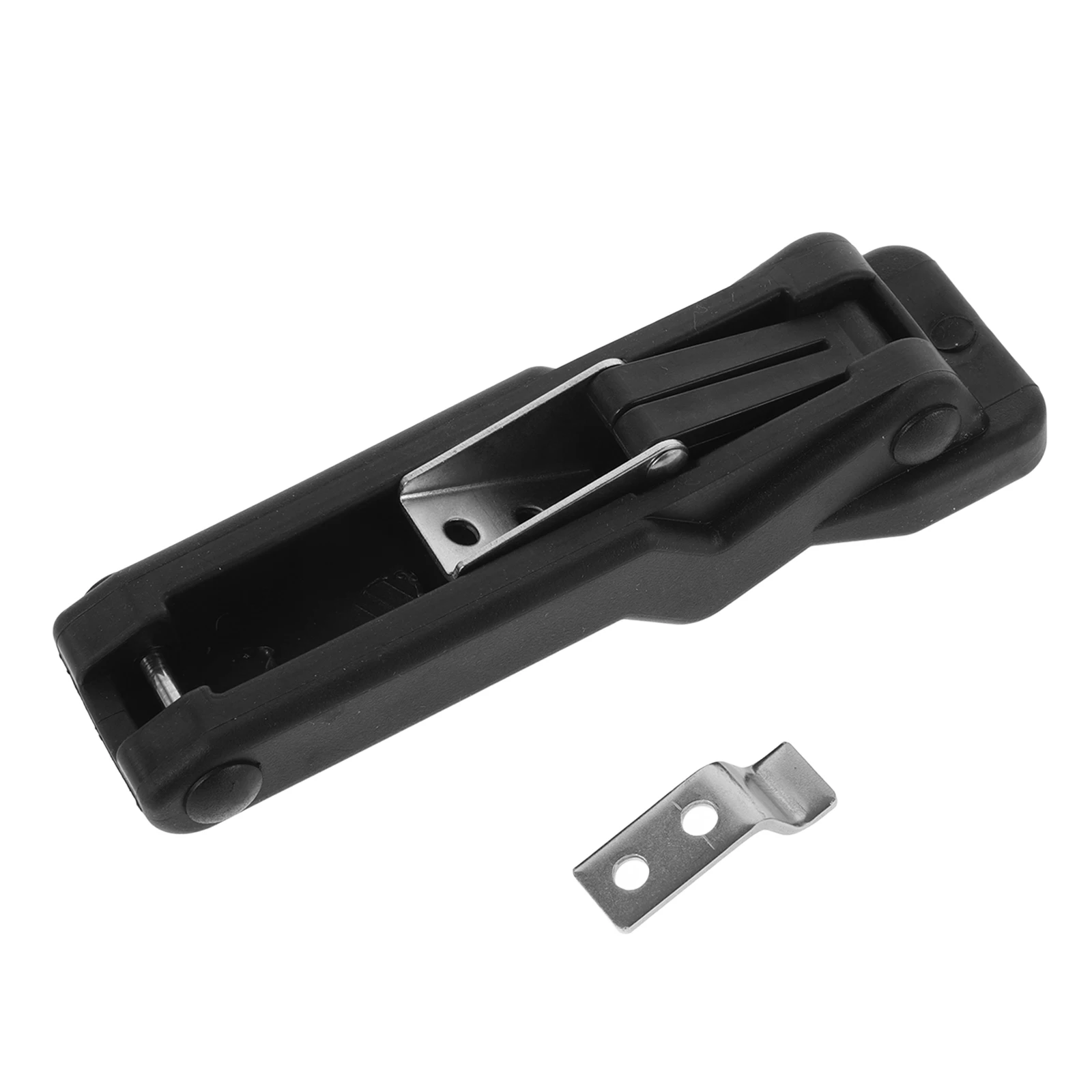 

Rubber Cabinet Door Lock Durable MarineLatch for RV Boat Electrical Compartment Soft Box Black Large Fits Doors Storage