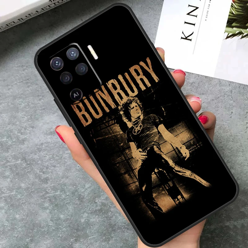 Enrique Bunbury Case For OPPO A96 A76 A16 A78 A98 A77 A17 A15 A5 A9 A53 A74 A94 A52 A72 A93 A54 A57 S Cover