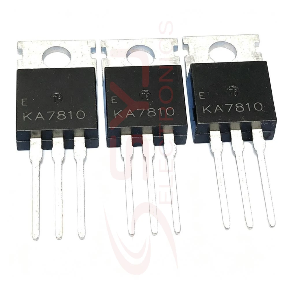 5PCS KA7810 10V BD244C 100V 6A STPS30L30CT 30V 30A IRF533 60V 12A IRF833 450V 4A BUZ71 50V 13A TO-220
