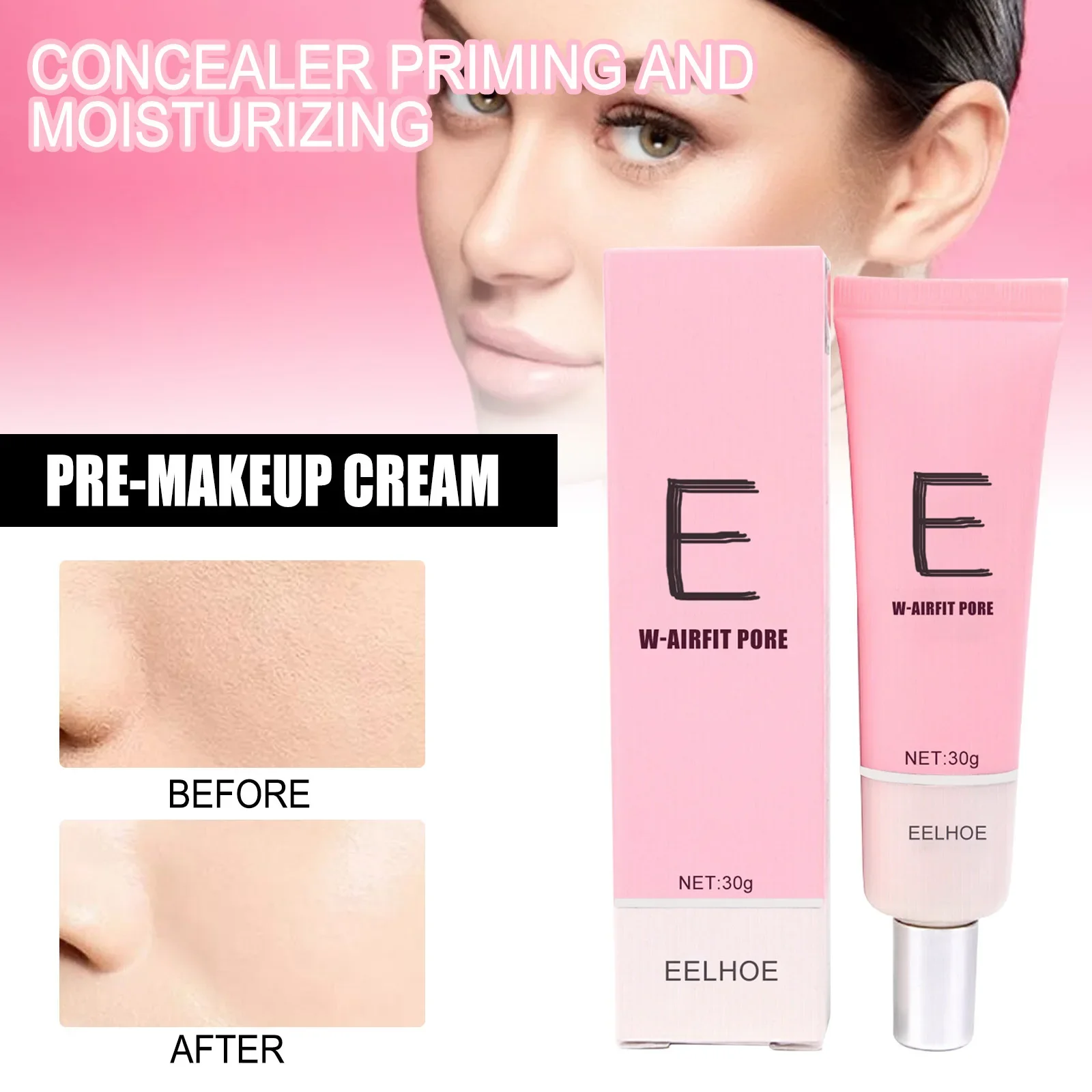 Sdotter neue Gesichts grundierung Basis creme Make-up Isolation Concealer unsichtbare Poren feuchtigkeit spendende Öl kontrolle Gesichts aufhellung creme c