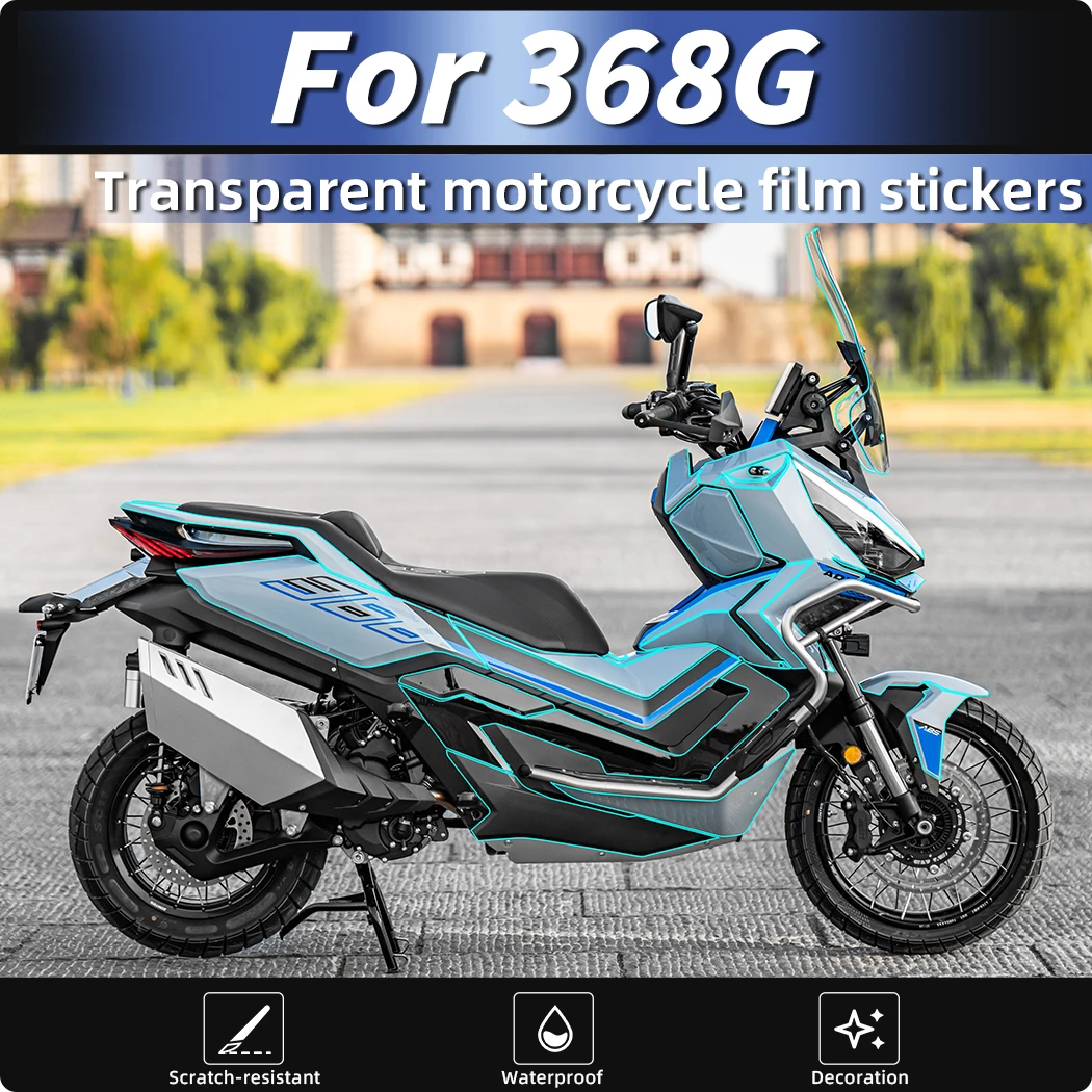 

Наклейки для ZONTES 368G, прозрачные наклейки для мотоциклетной пленки, устойчивые к царапинам и износу аксессуары для мотоциклов
