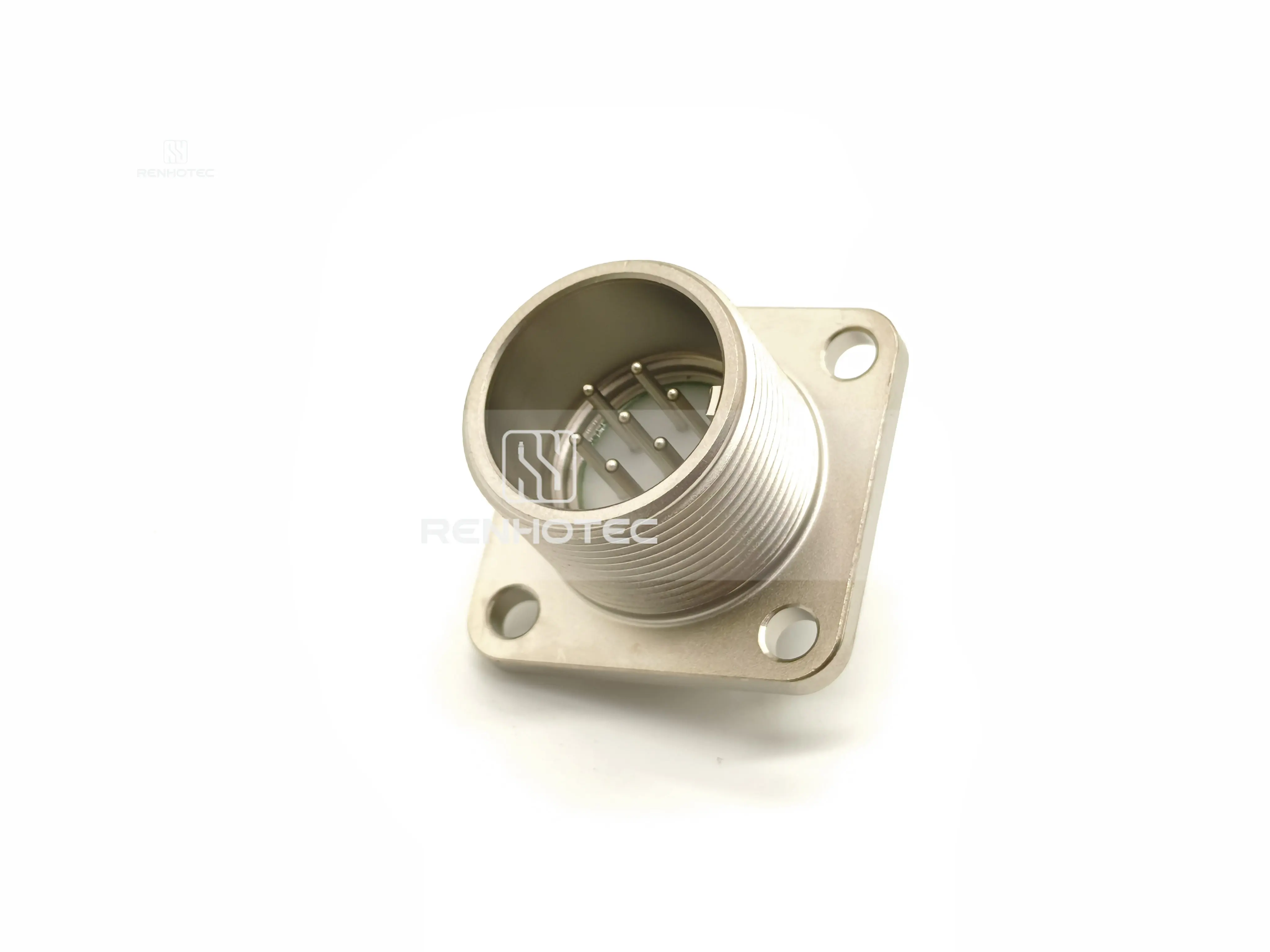 2RM 2PM 2PM39J45M3 Russian Connector Sealed Type 2RMG39B45SH2E2B 45Pin Nickel-plated Pins Glass Flange Male Connector
