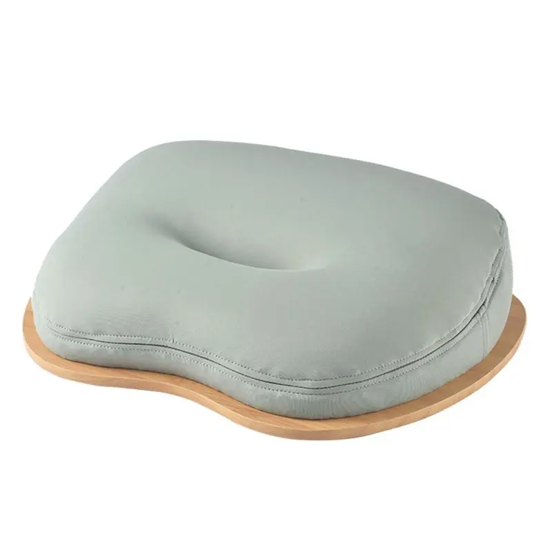 HOT Lap Desk with Pillow Cushion Portable Bamboo Laptop Table Pillow Lap Desk Learning Desk for 14 Inch Computer Notebook A 【SPE