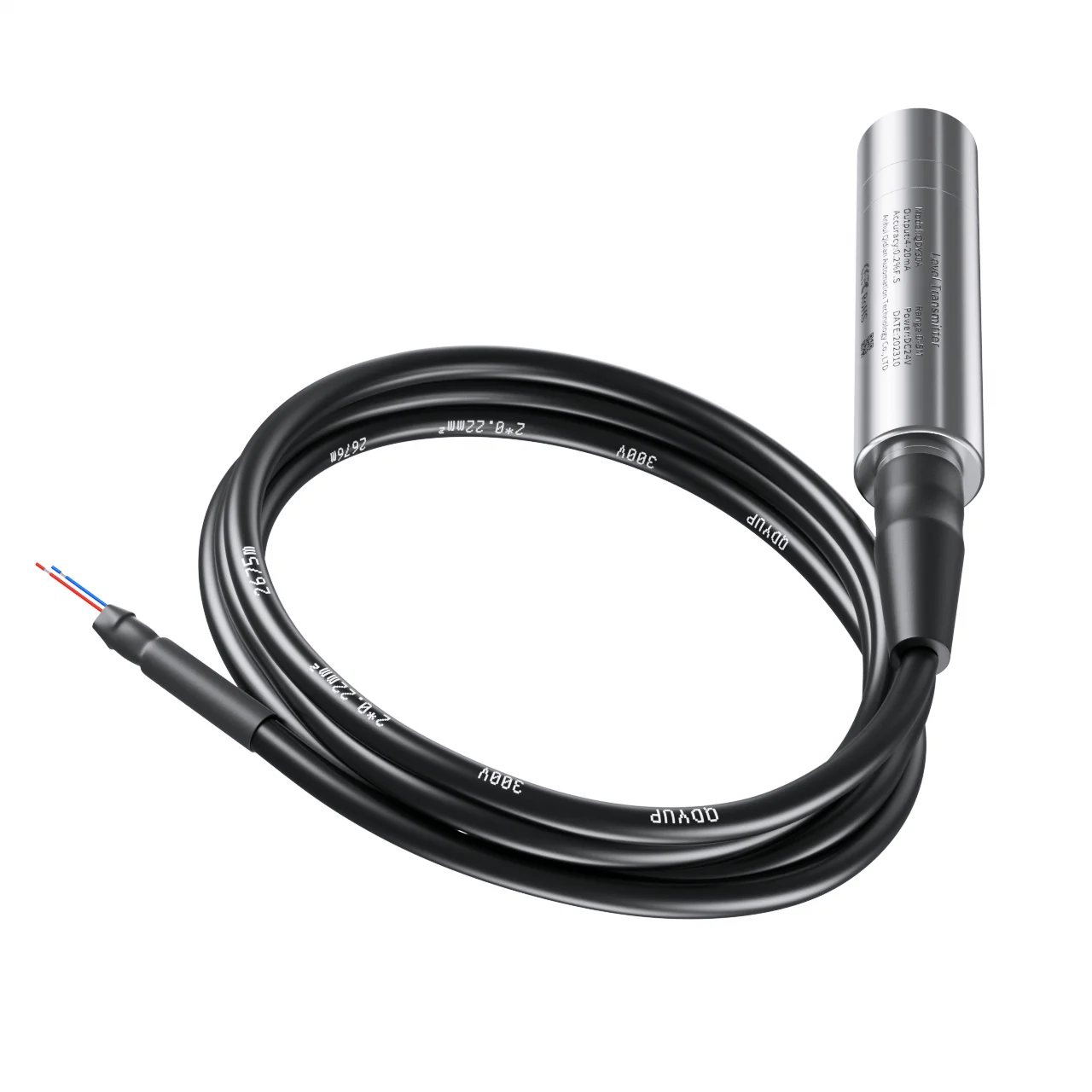 Hidrostática Água Pressão Nível Transmissor Líquido Nível Transmissor Sonda 420ma 03.3v Sinal de Saída Qdy30a