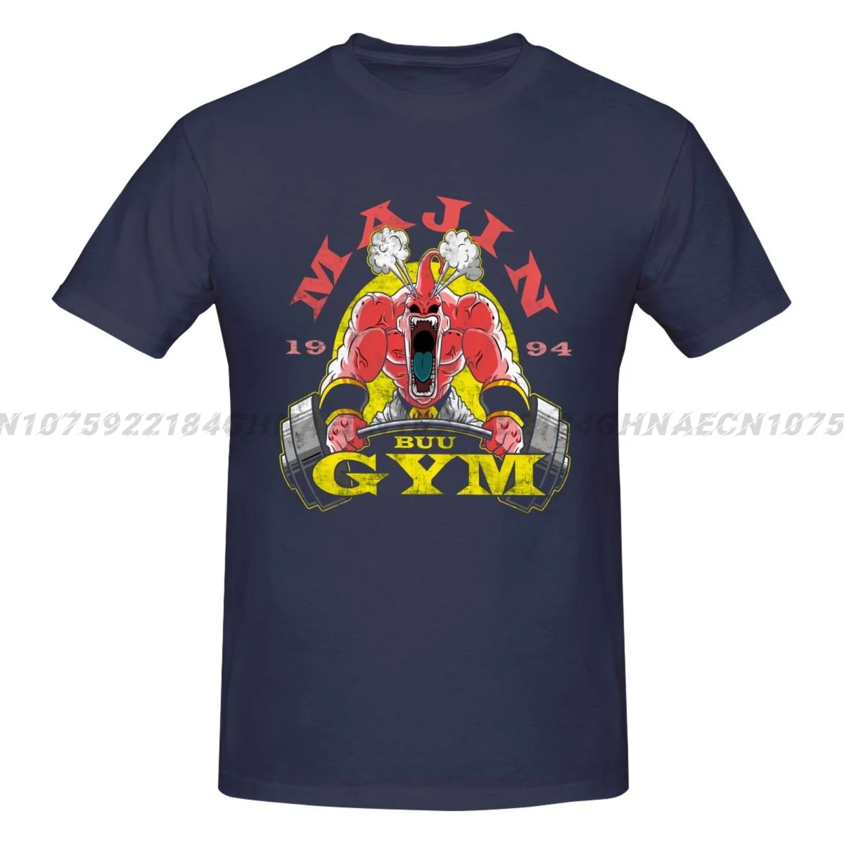 Majin Gym 1994 30th Years Fashion Breathable Summer New Men T Shirt Anime ZT New Short Sleeve Majin Buu Shirt Tee Tops