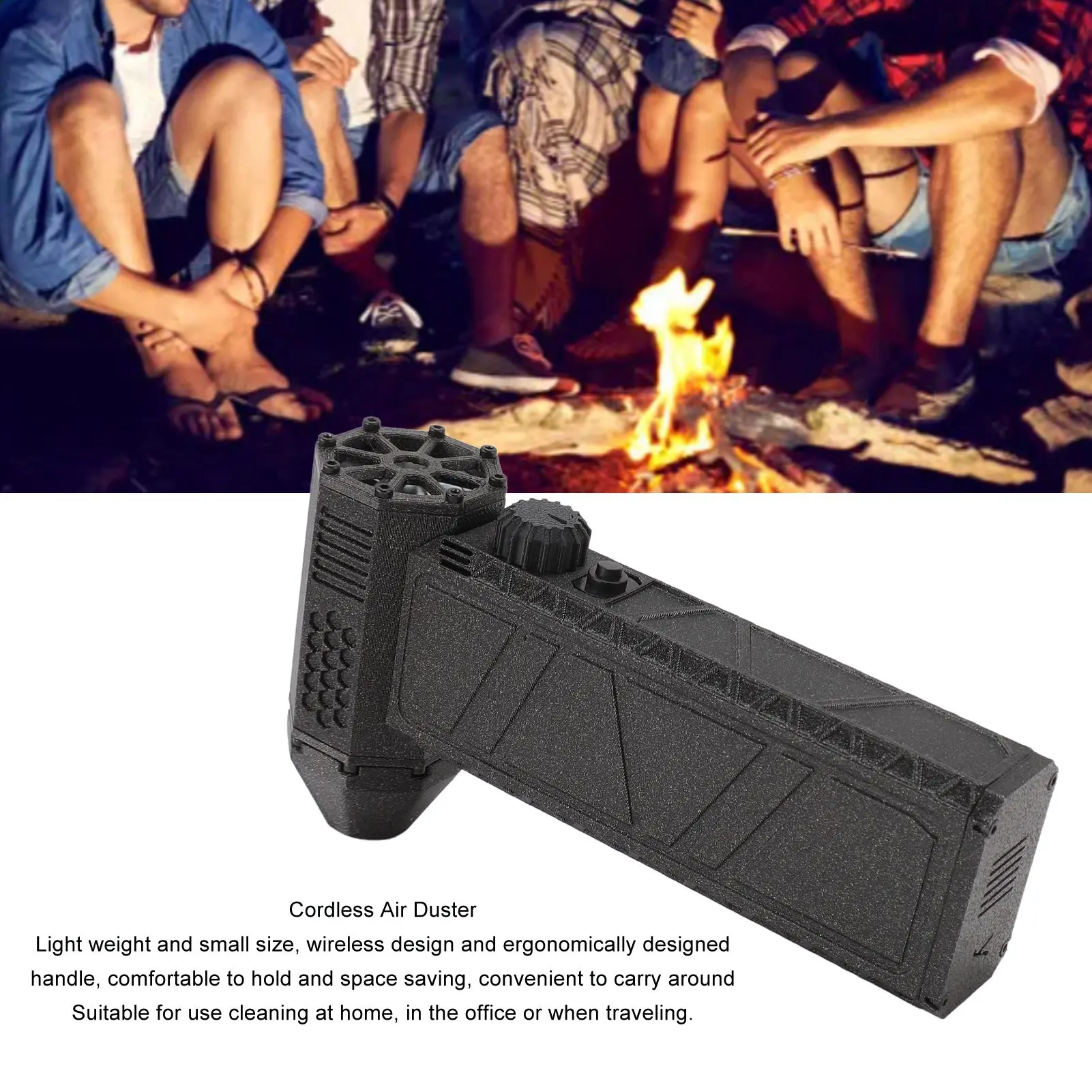 Electric Air Duster 300000 RPM Jet Dry Blower Type C Interface 16000mAh 15W Quick Charging Aluminum Alloy Electron for Outdoor