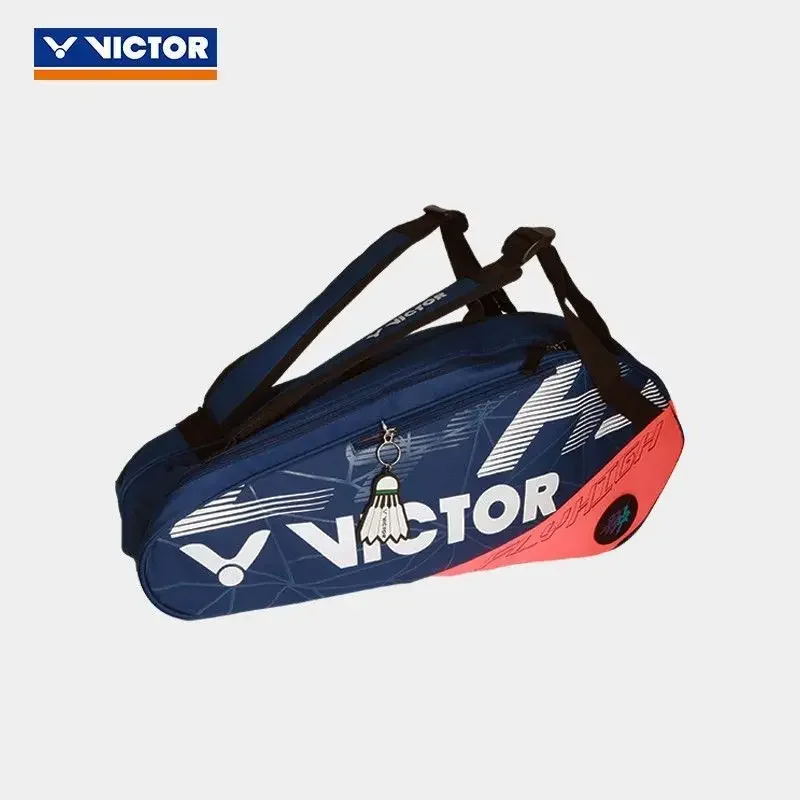 VICTOR BR21FH Badminton Kitbag 6 Racket Large Capacity Shoe Compartment Polyester