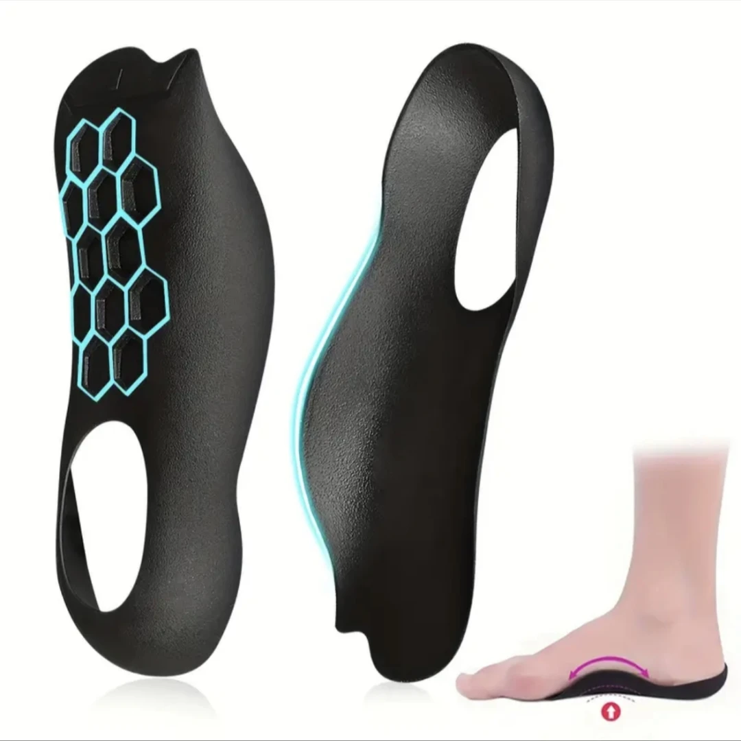 1 Pair Plantar Support Pad/Arch Support Auxiliary Pad, Shock-Absorbing and Cushioning, Comfortable and Snug Fit, Can Be Worn wit