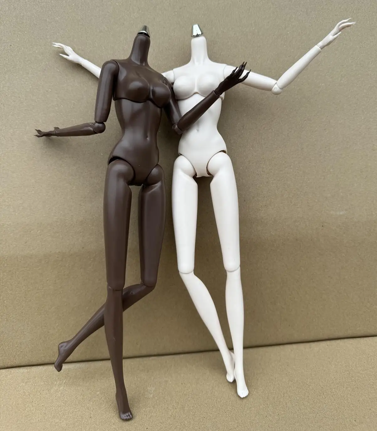 Novo corpo de boneca luly original, 8 tons de pele, alta qualidade, peitos grandes, marrom, branco, 29cm, 1/6, corpo de substituição para cabeças de boneca fr/it