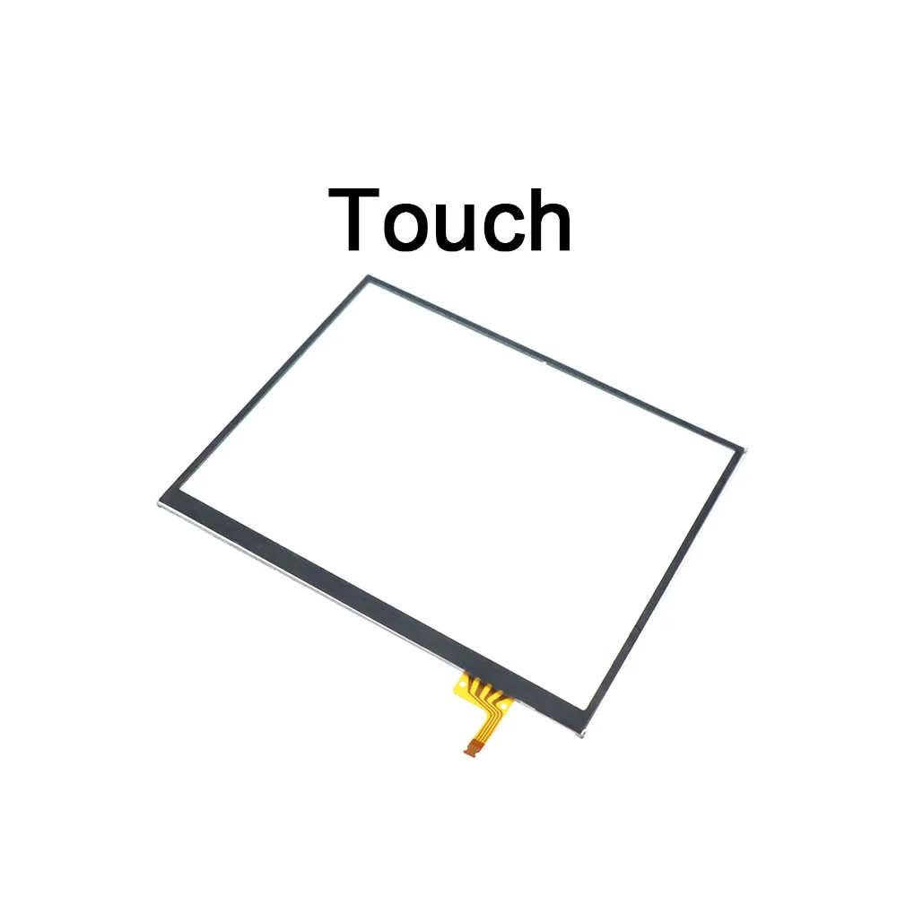 Per Nintendo DSi per NDSi Display LCD superiore superiore Display LCD inferiore Sostituzione touch screen