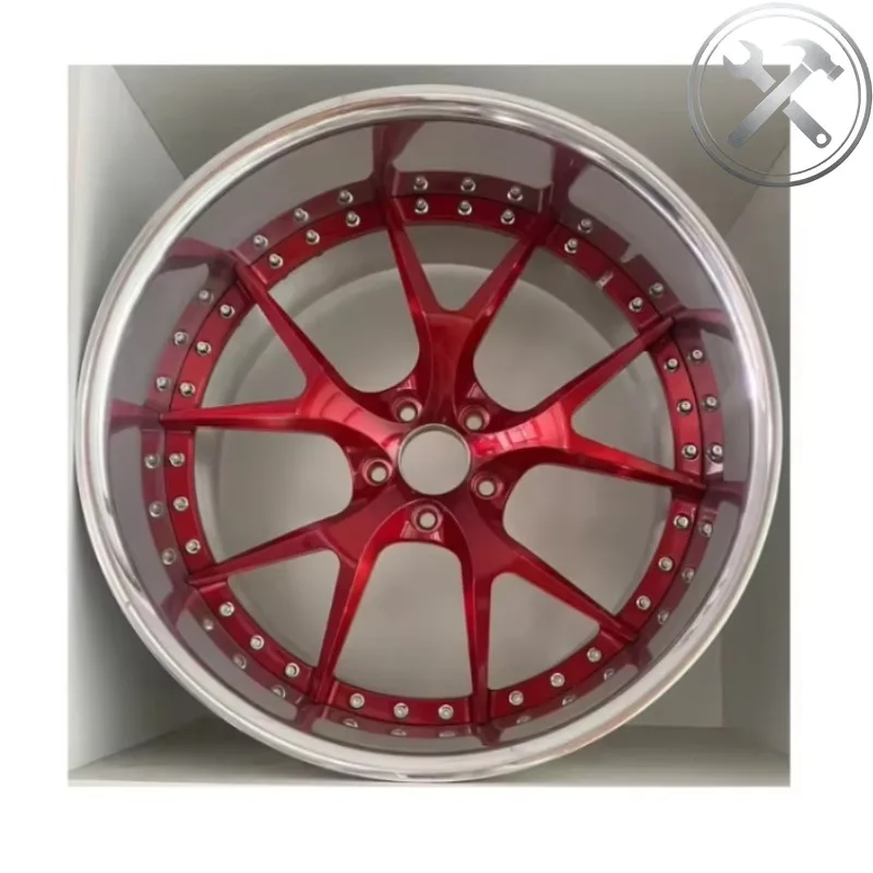 

Custom Concave Forged Alloy Wheels 18-24 Inch 5x114.3 5x120 2-Piece Rims 30mm-40mm ET New Aftermarket Condition