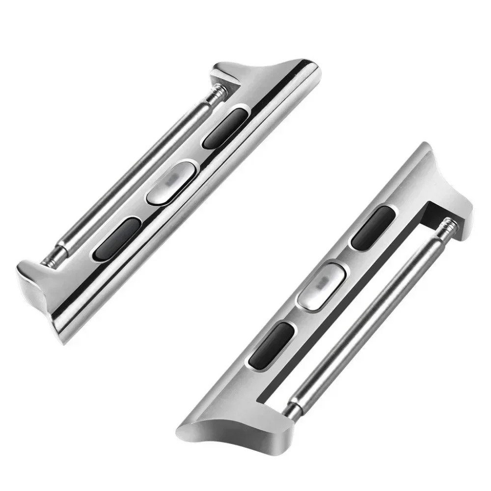 Verbindungsadapter für Apple Watch Series 38 40 41mm Armbandanschlüsse für iWatch 44 45 49mm 46mm Edelstahl 10 8 7 SE 5 4 3 – Detail 6