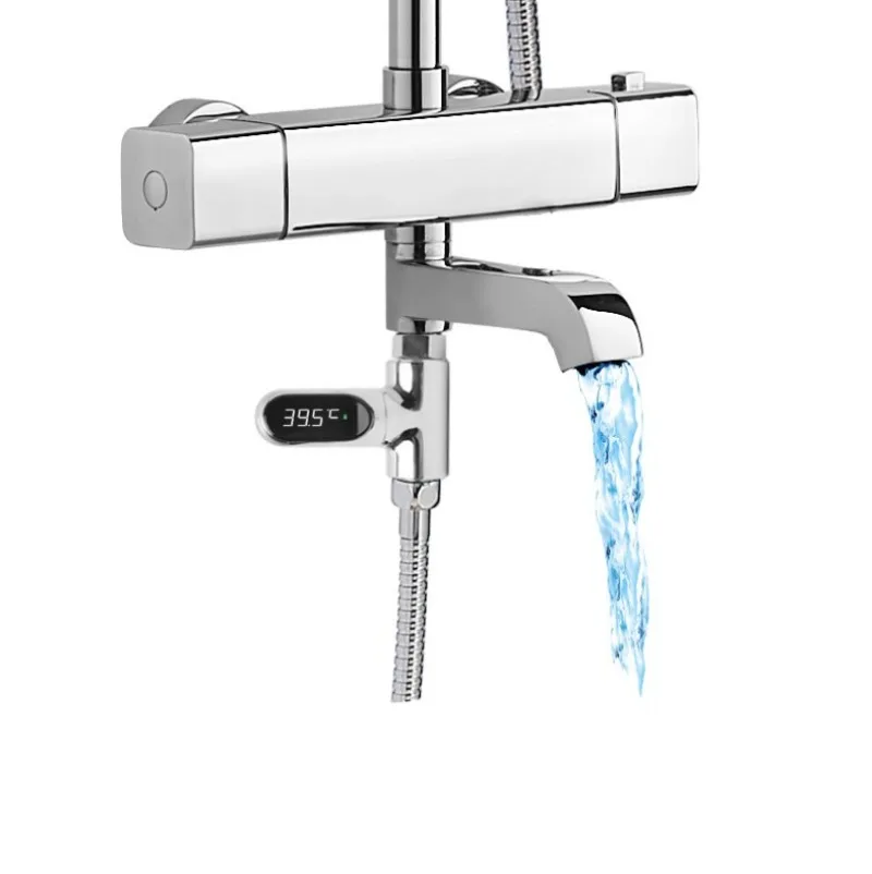 Creative LED Water Thermometer Baby Baby Bath Thermometer Faucet Shower Thermometer