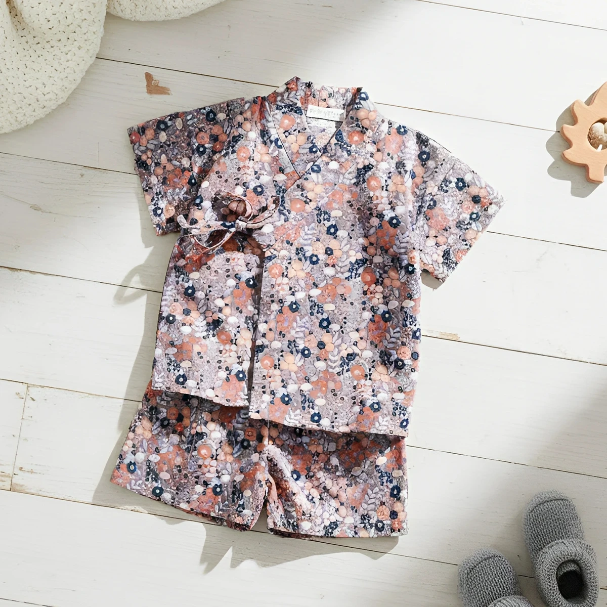Baby Little Kids Clothing Sets Cute Tops and Shorts 2Pcs Lovely Outfits Sets Summer Floral