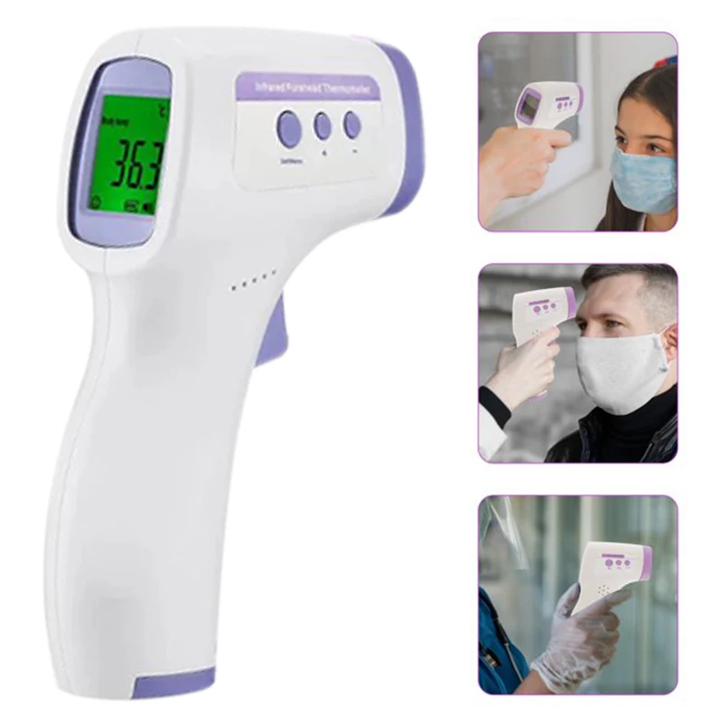 

Baby Digital Infrared Forehead Thermometer Fever Contactless Clinical Electronic Medical Temperature Meter Adult