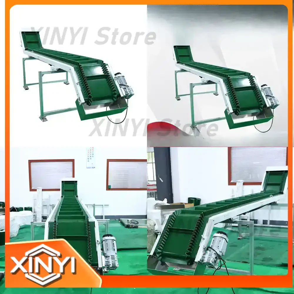 PVC Belt Conveyor Skirt Assembly Line for Climbing Conveyor Baffle and Belt Climbing Feeding Machine