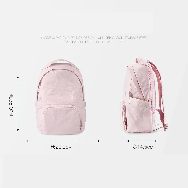 BAGSMART Fashion 13in plecak na laptopa kobiety nowa szkoła torba dla nastolatki dziewcząt College backck kobieta