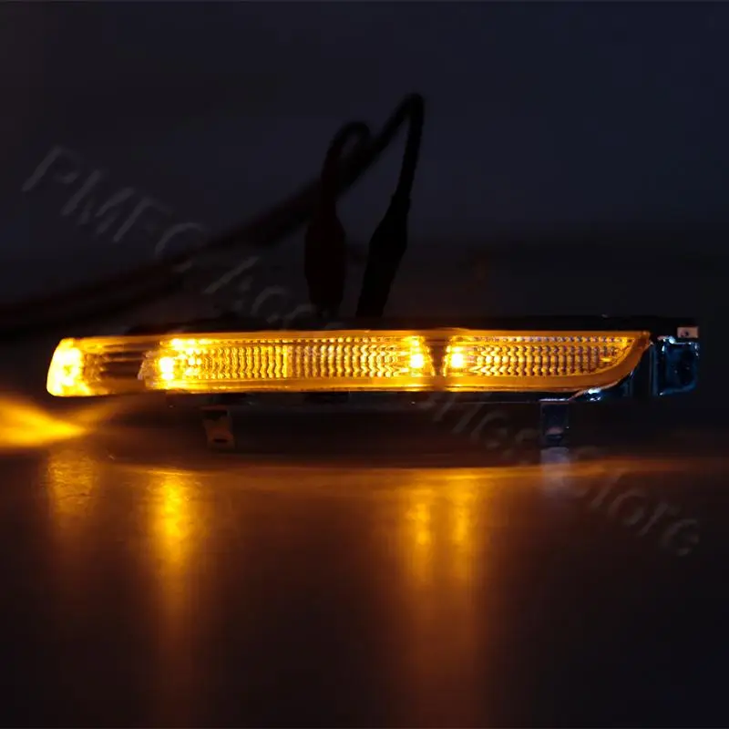 PMFC Side Turn Signals Light Car Rearview Mirror Led For Skoda Octavia Superb 2009 Side Wing Repeater Indicator Lamp 3T0949101