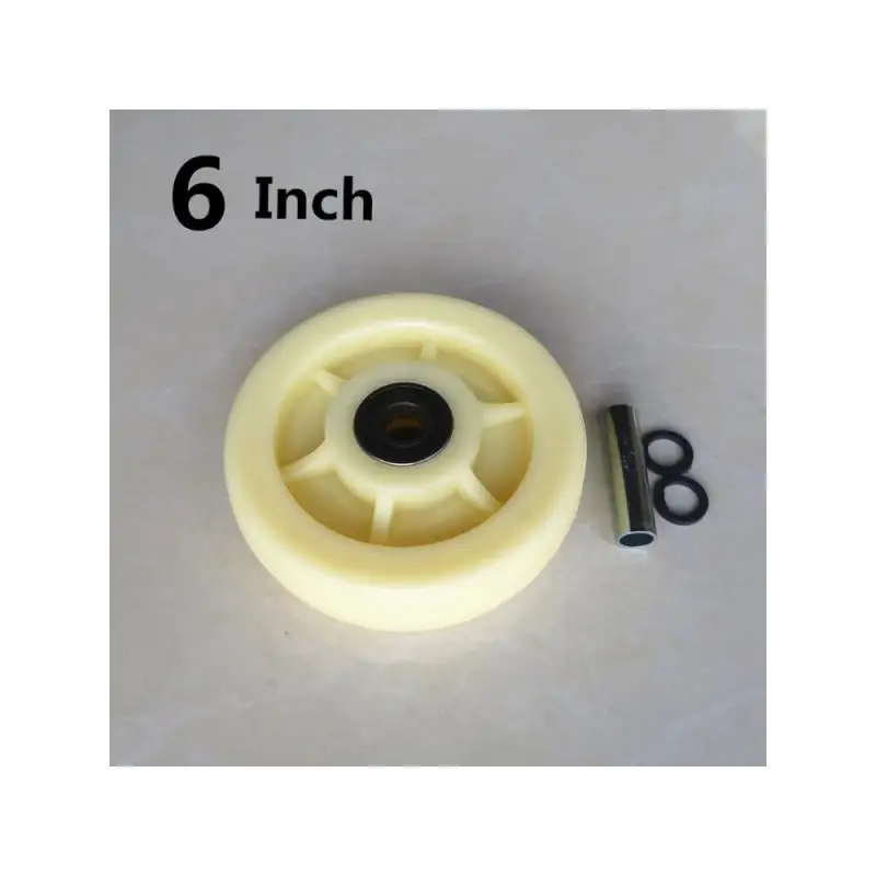 

1 Pc Packing 6 Inch Heavy Nylon Caster Single Wheel Wear-resistant Load-bearing Trolley Flat Car