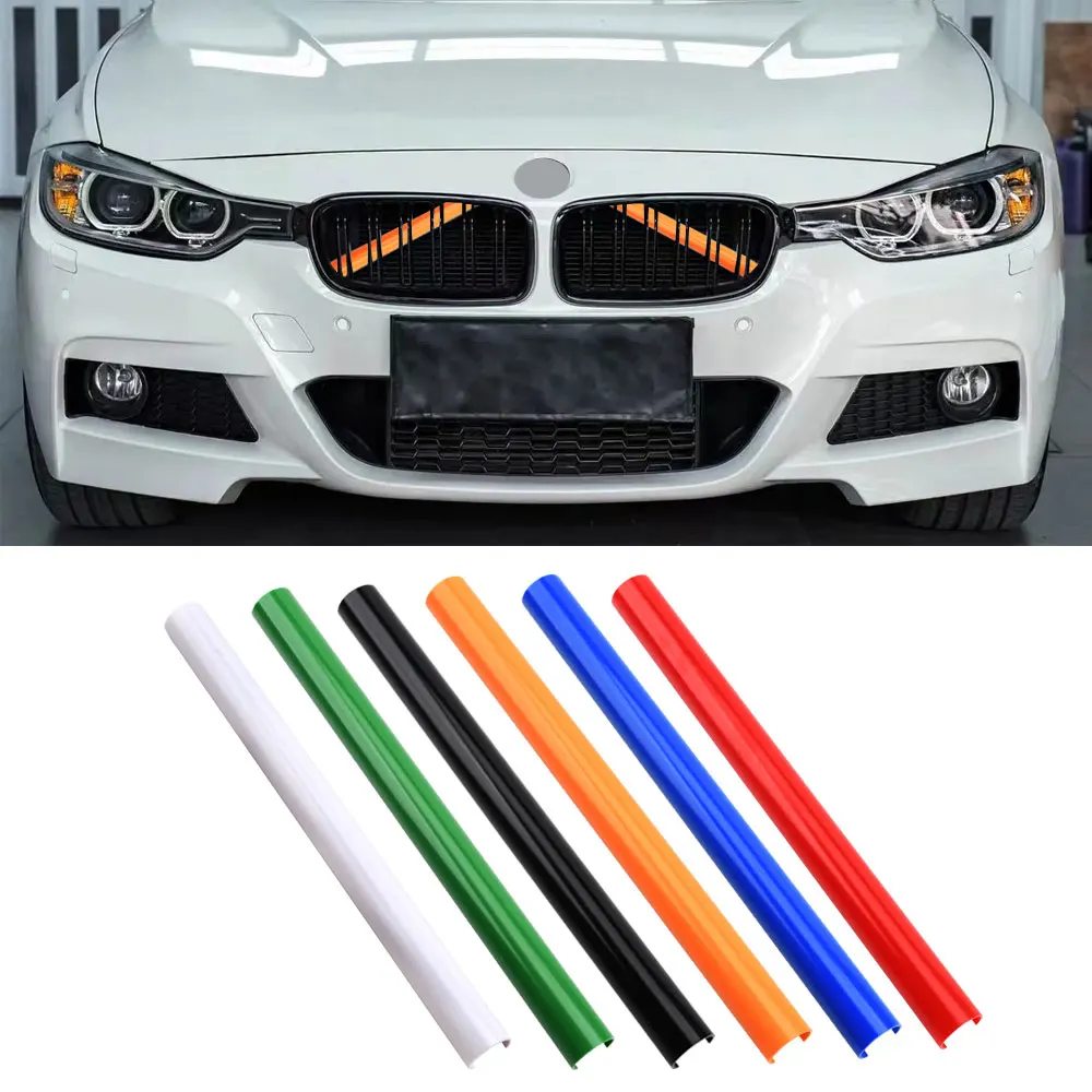 2Pcs Front Kidney Grille Cover Frame Trim For BMW G01 G02 G05 G06 G07 G30 G38 G32 G11 Front Grille Trim Strips Auto accessories