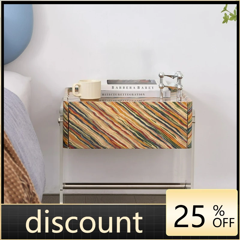 LTT bedside table Bauhaus color acrylic large capacity light luxury bedroom bedside storage cabinet