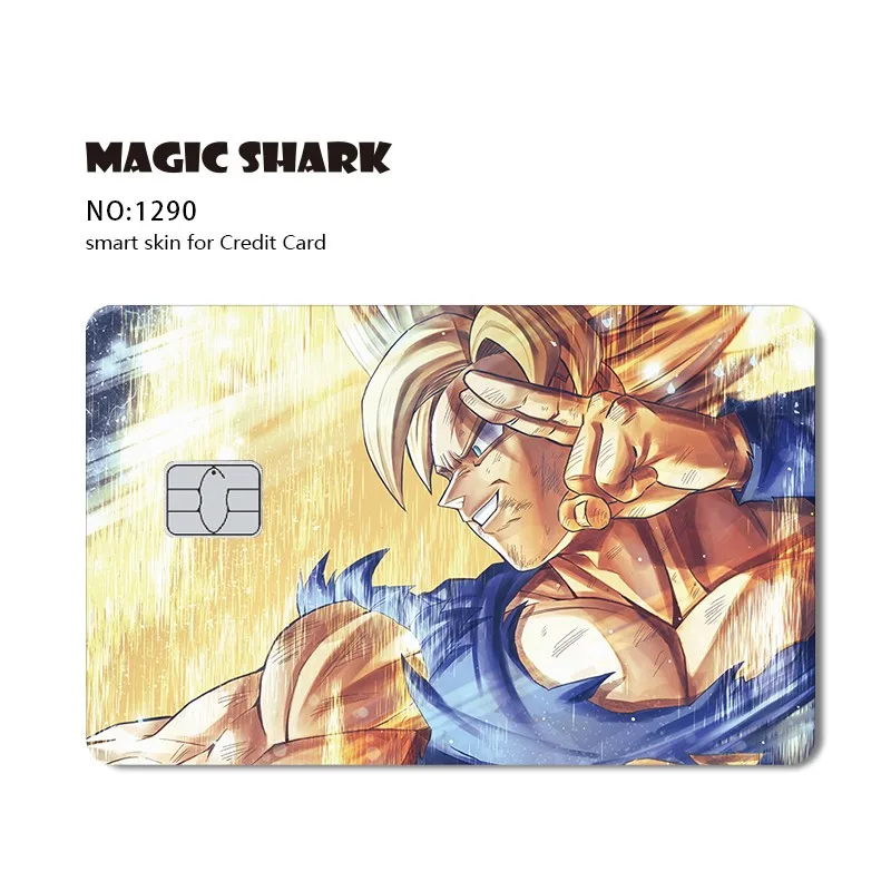 2024 Anime Yu-Gi-Oh! Princess One Piece Dragon Ball Mickey Deadpool Credit Debit Card Bank Card Matte Sticker Skin Film Cover