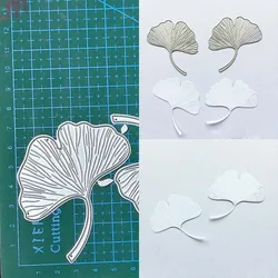 ginkgo leaf Metal Cutting Dies Scrapbooking DIY Album Paper Card Embossing Decor Craft Knife Mould Blade Punch Stencil