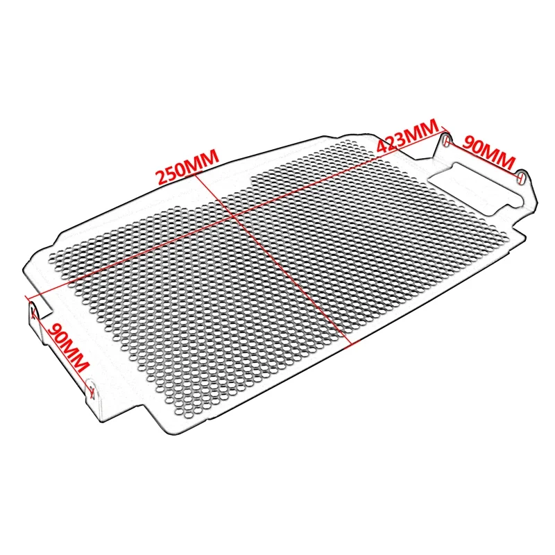 Motorbike Front Radiator Protective Cover Grill Guard Grille Protector For Yamaha MT-09 MT09 SP V4 2024 2025 view 2