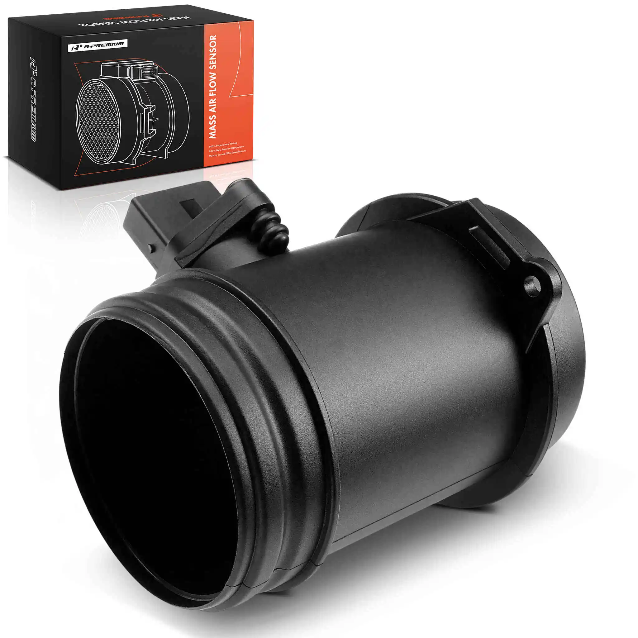A-Premium Mass Air Flow Sensor Assembly (MAF) for BMW X5 2004-2006 545i 745i 645Ci 2004-2005 745Li 2003-2005