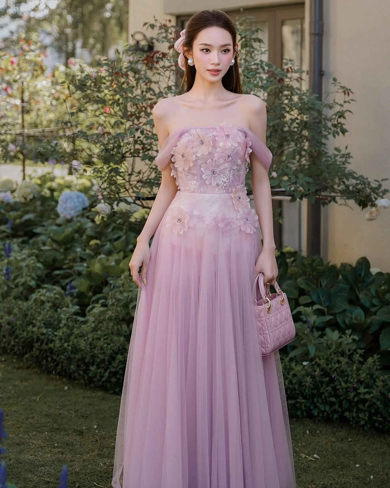 Dostosowane seksowne kwiaty z organzy kryształowe suknie wieczorowe wysokiej jakości sukienka na powrót do domu bez rękawów rozmiar niestandardowy Party Dre