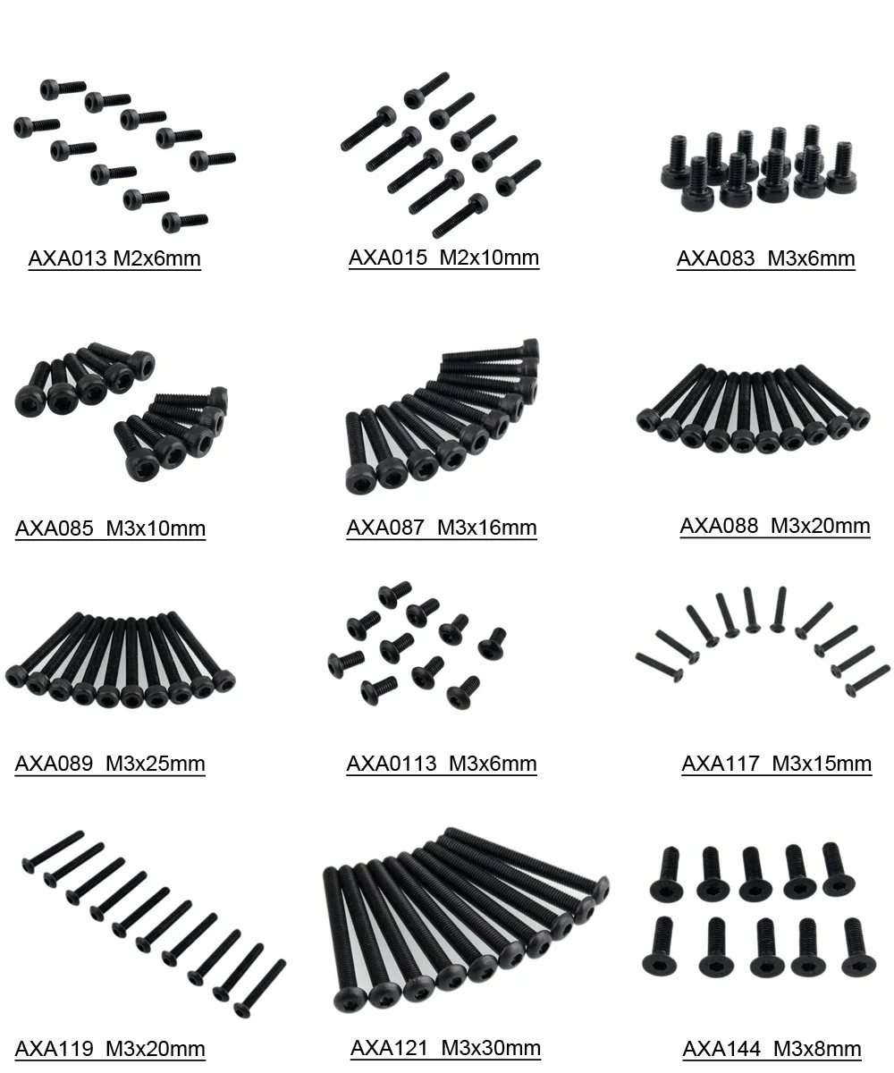 

RC Metal Screw For Axial 1:10 SCX10 Yeti RR10