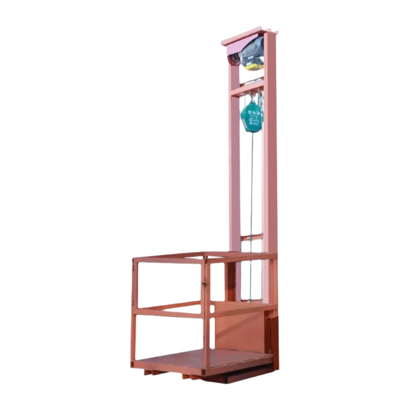 

2-6m 600kg/800kg Thickened Electric Lifting Platform Electric Lift, Warehouse Home Shop Cargo Lifting Machine