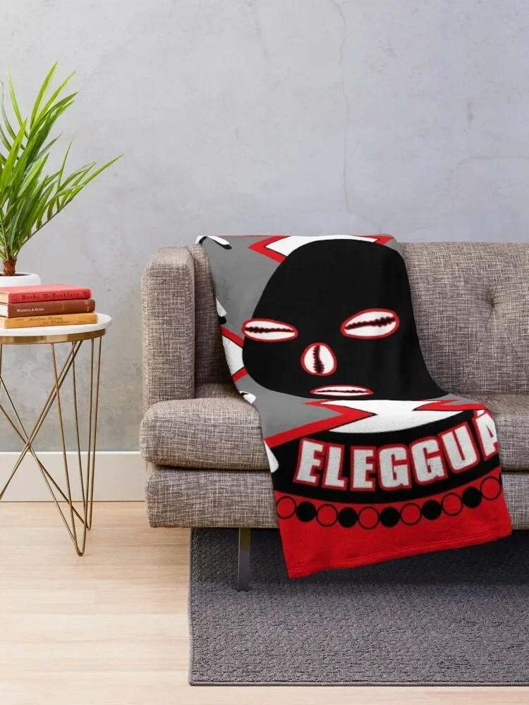 Eleggua the Guardian Throw Blanket warm for winter Loose Decoratives Blankets