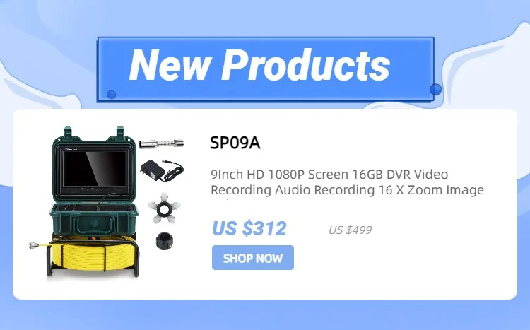 Cable Replacement of SYANSPAN Sewer Pipe Inspction Camera/ Drain Sewer Industrail Endoscope Camera 20/30/50/100/200M Borescope