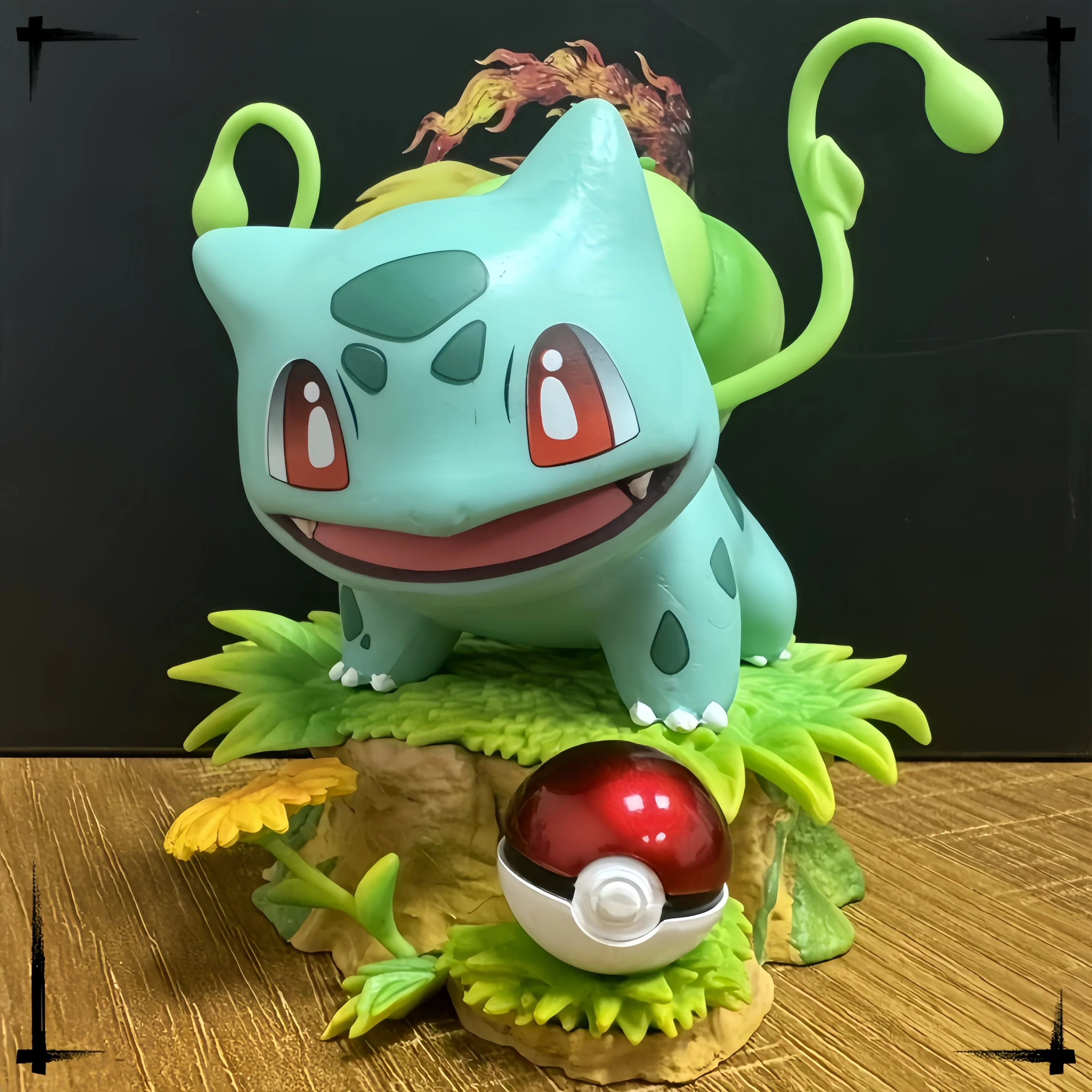 

Новинка, в наличии, 10 см, фигурка Бульбазавра, модель из ПВХ, аниме, фигурка, коллекция, статуя, настольные декоративные украшения для мальчиков, подарки, игрушки