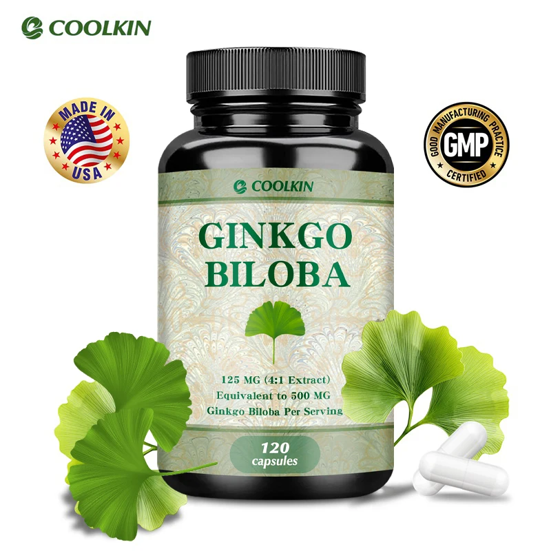 Ginkgo Biloba - Improves Memory and Cognitive Function, Promotes Brain Health