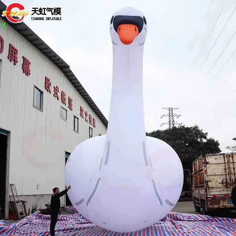 

Быстрая доставка: Гигантская надувная модель белого лебедя/гуся для наружной рекламы