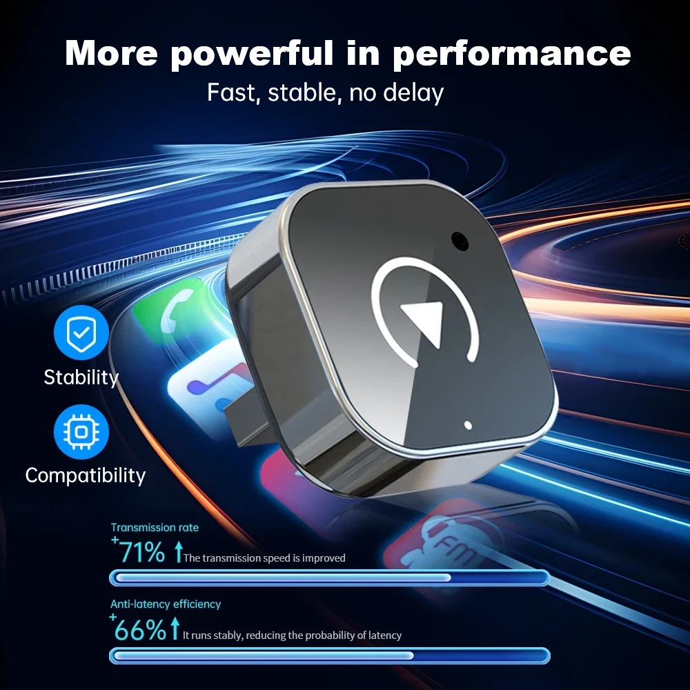 جديد لاسلكي CarPlay أندرويد محول السيارات USB دونغل الذكية صندوق صغير التوصيل والتشغيل العالمي لشركة فولكس فاجن تويوتا نيسان هوندا فورد بنز