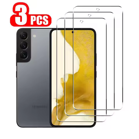 3Pcs HD Galaxy S21FE S20FE A53 A52 A54 A34 5G Glass For Samsung A33 A73 A52S A32 A22 A14 A24 S10E Screen Protector