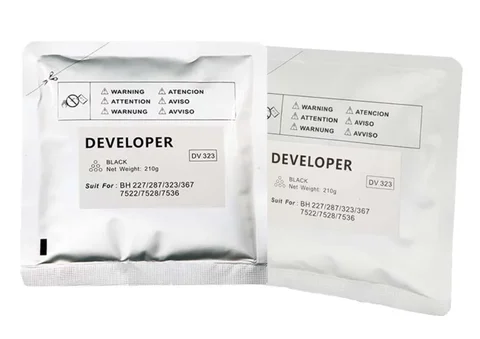 210g DV-323 DV323 Developer Powder For Konica Minolta Bizhub 323 367 287 227 7522 7528 7536 Japan Compatible Carrier BH323 BH367
