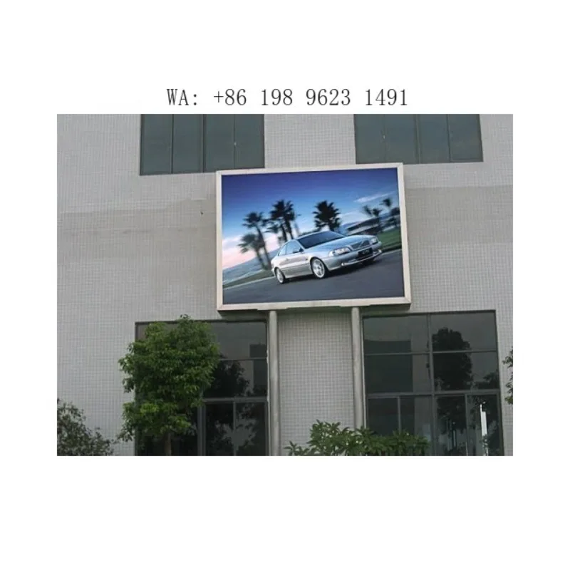 P4 P5 P8 P10 Naked Eye 3D LED Billboard High Brightness Waterproof Fixed Outdoor Commercial Advertising Video Wall