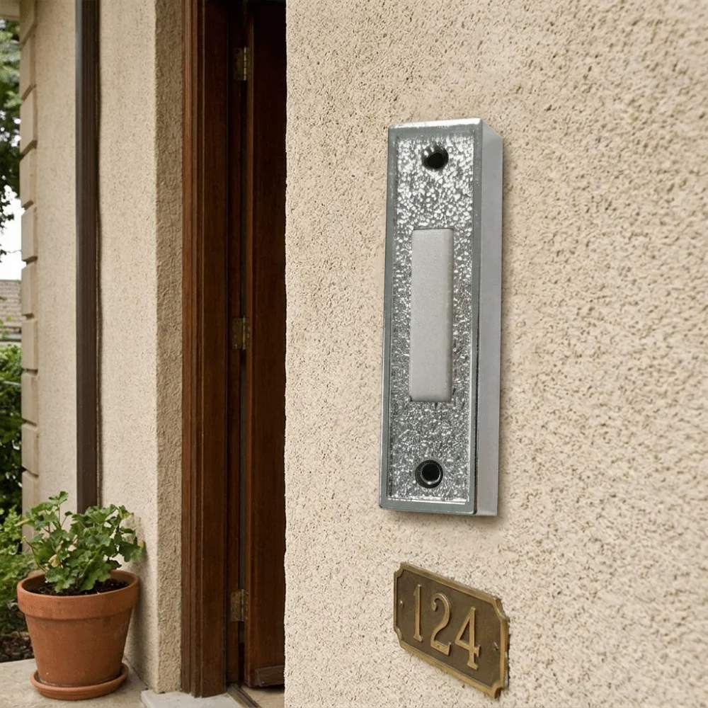 Plastic Material Vintage Plastic Doorbell Switch European Vintage Outlook Classic Design European Style Door Bell